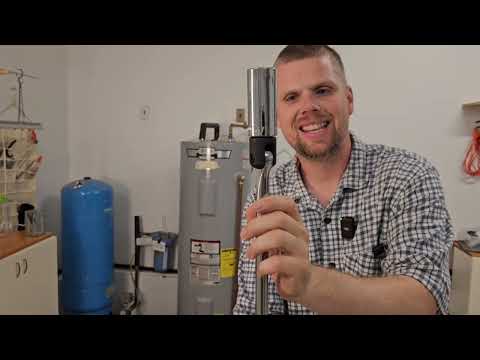 Get rid of your rotten egg smell now with the Corro-Protec anode rod. 👃#handyman #howto #diy