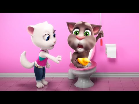 Rescue Ducky | Talking Tom Shorts | Video for kids | WildBrain Zoo
