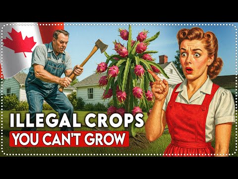 20 ILLEGAL Garden Crops You CAN'T Grow In Canada