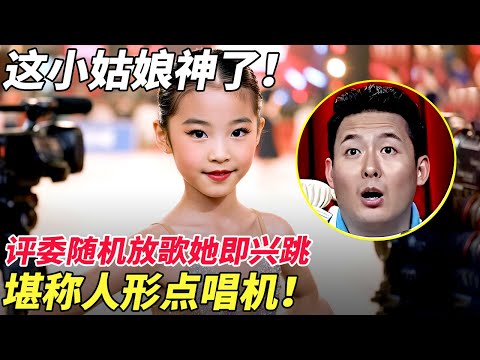 这小姑娘神了！ 评委随机放歌她即兴跳，堪称人形点唱机！原来家中奖杯早已堆积如山！【家有大明星】