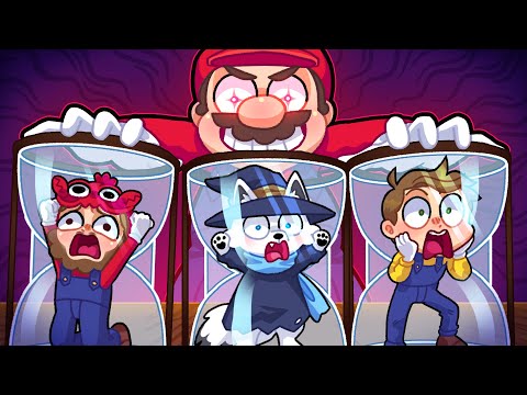 I Trapped Youtubers in a Mario Timeloop