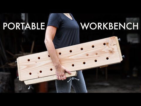 Portable & Affordable Workbench for Small Spaces