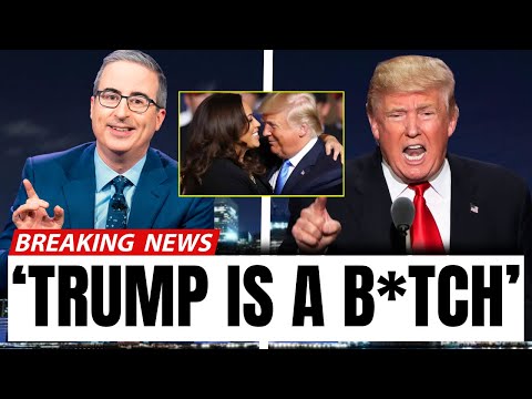 John Oliver EXPOSED Trump On LIVE TV! His Reaction Left Everyone SPEECHLESS!