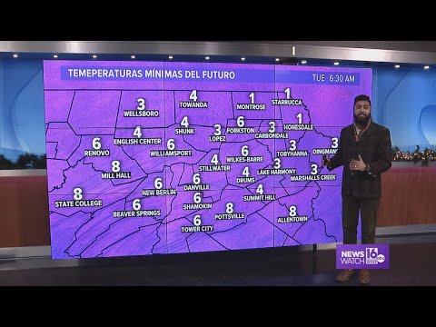 Alerta de Impacto Meteorológico en efecto para la mañana del martes por temperaturas frígidas