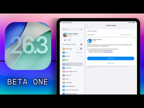 iPadOS 26.3 Beta 1 Is Out- More Performance And Bug Fixes Only?