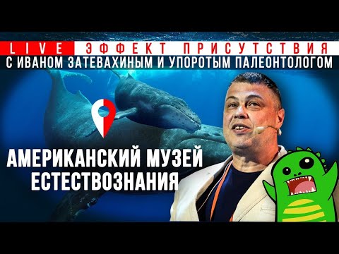 Иван Затевахин и Упоротый Палеонтолог в Американском Музее Естествознания. #Эффект_присутствия