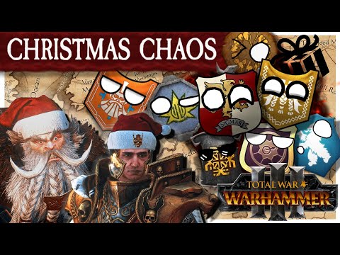 Eight Player Christmas Chaos -Warhammer 3 Multiplayer