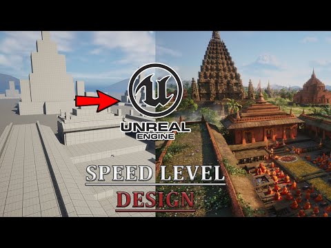 Speed Level Design - Ancient Temple - Unreal Engine 5