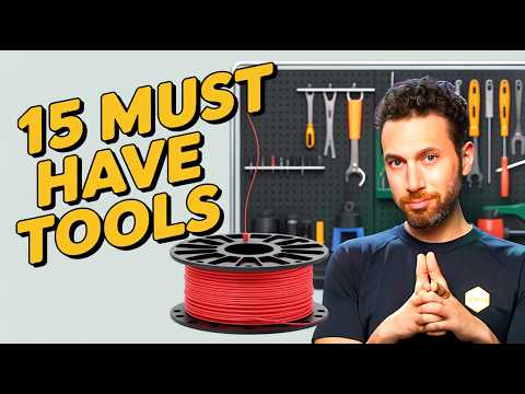 15+ 3D Printing Tools You Definitely Need