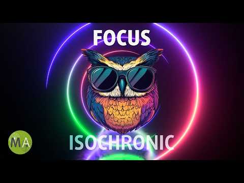 Peak Focus for Complex Tasks - Tech House Owl Mix + Isochronic Tones