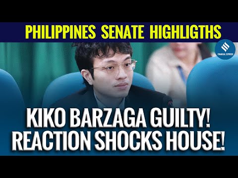 Kiko Barzaga’s reaction after being found guilty shocks the Philippines House of Representatives tod