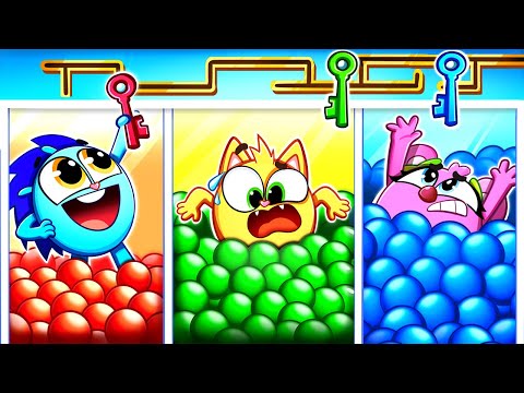 Find The Key Song 🔑🤔 Magic Doors and Secret Rooms Fun | Funny Kids Song by Toonaland