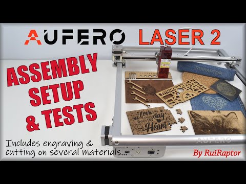 Ortur AUFERO LASER 2 (Engraving & Cutting Machine) - Assembly, Tests and Review