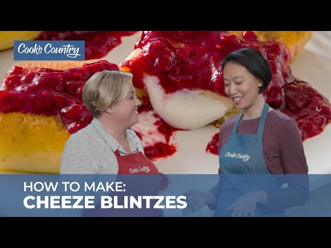How to Make Classic Cheese Blintzes