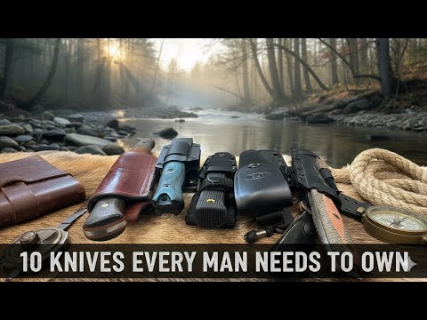 10 Knives Every Man Should Own!