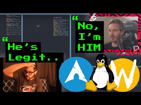 Pewdiepie Is A Linux Power User!?