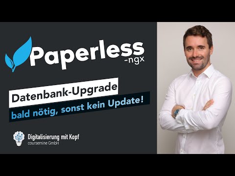 Wichtig: paperless-ngx erzwingt bald ein Datenbank-Update! Alle Infos dazu