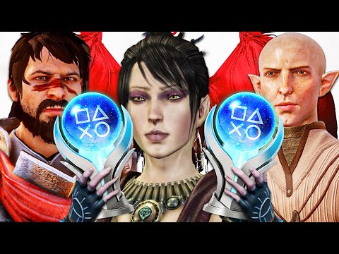 I Platinum’d the Dragon Age Trilogy