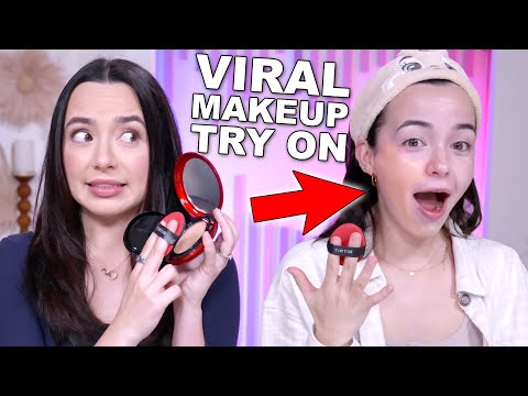 Trying Viral TikTok Makeup from Japan - Merrell Twins