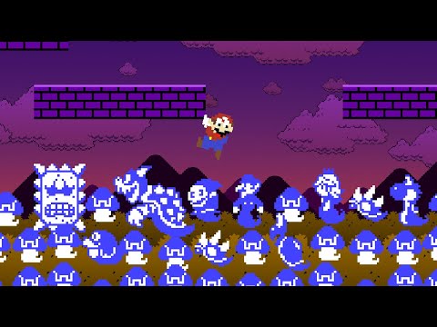 Super Mario Bros. but the floor is GHOSTS! 👻 (2025 Halloween Special)