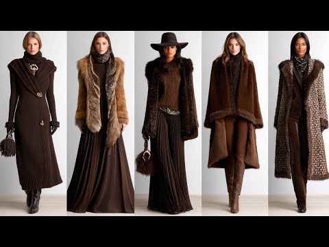 Ralph Lauren Winter 2025 Elegance for Women: Cozy Brown & Mocha Styles Crafted to Warm Your Soul