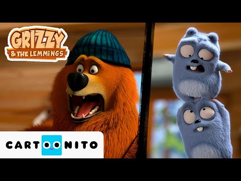 Cele mai amuzante gafe ale lui Grizzy 😂🐻 | Compilație | Grizzy și lemingii | Cartoonito