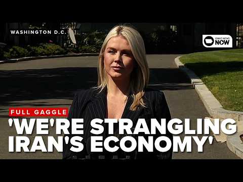 FULL GAGGLE: Leavitt shares latest on Iran naval blockade; says Trump is pleased with operation