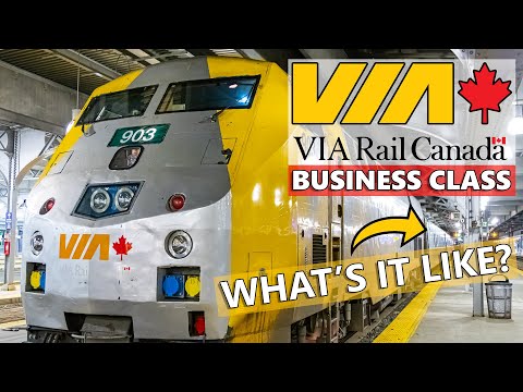 VIA RAIL CANADA Business Class - What's It Like?