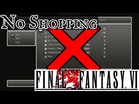 No Shopping: Final Fantasy 6