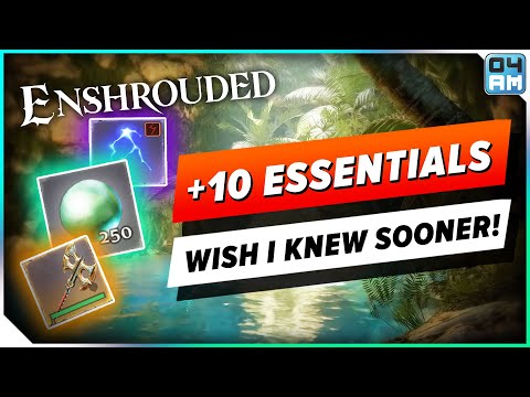 +10 Things I Wish I Knew Sooner To DOMINATE in Enshrouded Wake of Water!