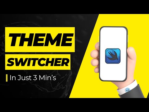 SwiftUI Theme Switcher in 3 Minutes – Light & Dark Mode Made Easy!