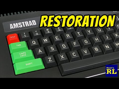 Amstrad CPC 464 Check Up and Restoration