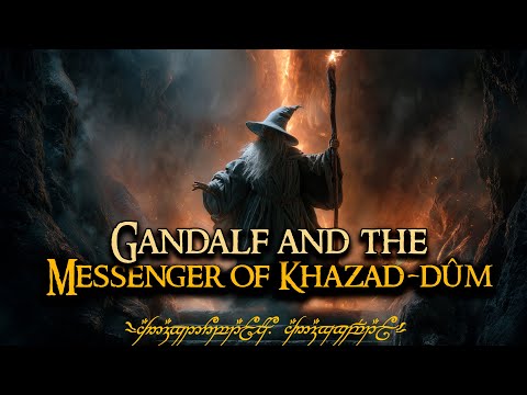 Gandalf and the Messenger of Khazad-dûm | LOTR LORE | Audio Story