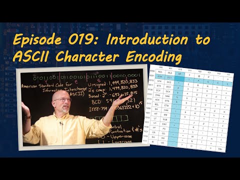 Ep 019: Introduction to ASCII Character Encoding