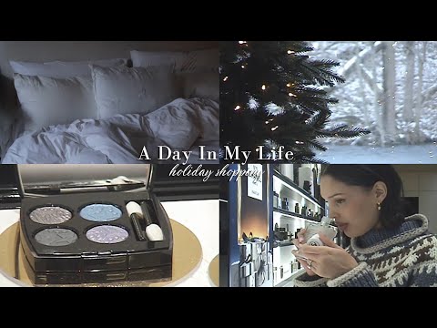 A day in my life: Holiday shopping🤍