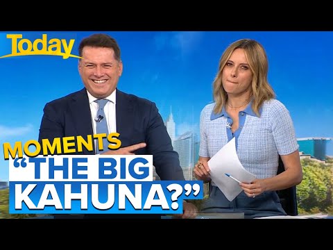 Ally unimpressed by Karl's Uber 'admission' | Funny Moments | Today Show Australia
