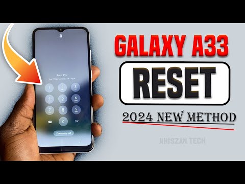 Samsung Galaxy A33 5G Hard Reset Removing PIN, Password, Fingerprint pattern Remove 2024.