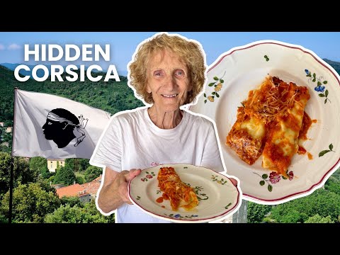 80yr old Corsican Granny Makes Cheesy & Herby Cannelloni! | Pasta Grannies