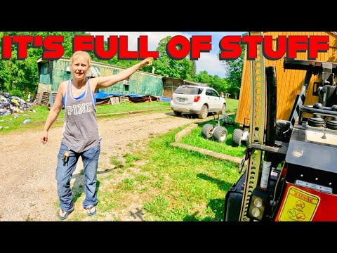 Repo Man Showed up For The Shed: WHAT A CLUTTERED MESS INSIDE!