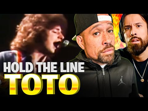 First Time Hearing TOTO Hold The Line REACTION with Black Pegasus — That Intro!