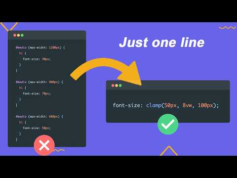 CSS clamp() Function Explained in 5 mins. Complete Tutorial for Beginners