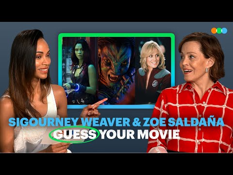 Guess Your Movie with Sigourney Weaver and Zoe Saldaña (Avatar: Fire and Ash)