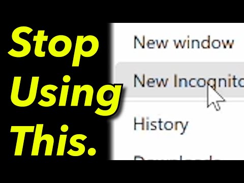 Stop Using Google's Incognito Mode Now...