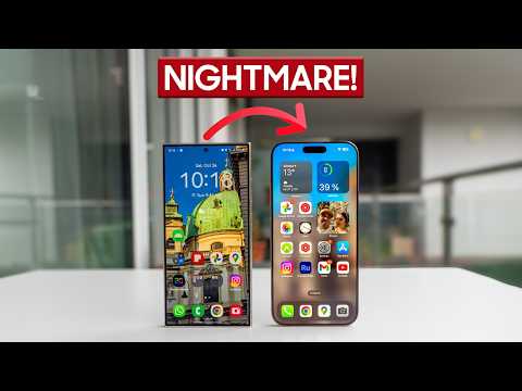 14 Reasons Switching Android to iPhone is a NIGHTMARE!