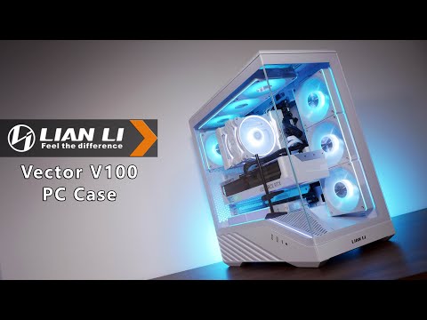 This budget-friendly Lian Li PC case's pretty good! Lian Li Vector V100 Review & Walkthrough