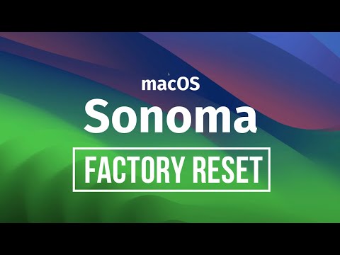Erase your Mac and reset it to factory settings macOS Sonoma