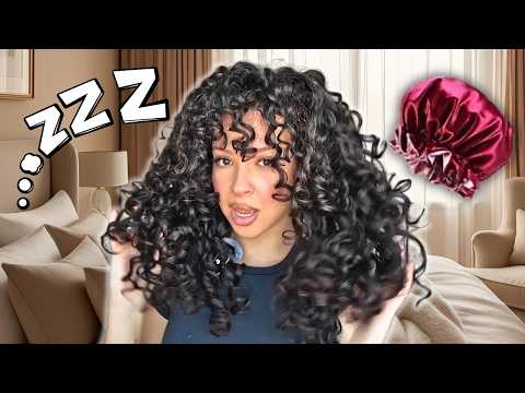 My SECRET to Sleeping With Curls... Less FRIZZ, More VOLUME!