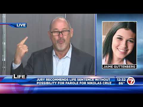 Fred Guttenberg reacts to the jury's verdict