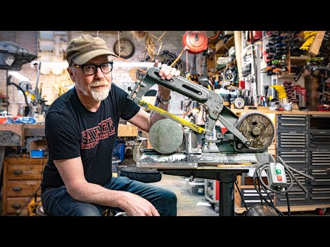 Adam Savage Builds His Dream Automatic Hacksaw!
