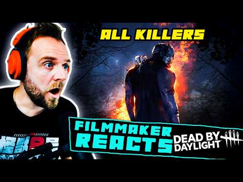 FILMMAKER REACTS: DEAD BY DAYLIGHT - All Killers Trailers!